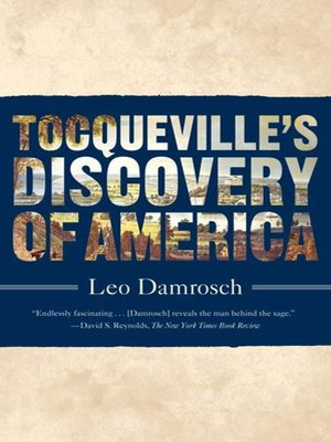 cover image of Tocqueville's Discovery of America